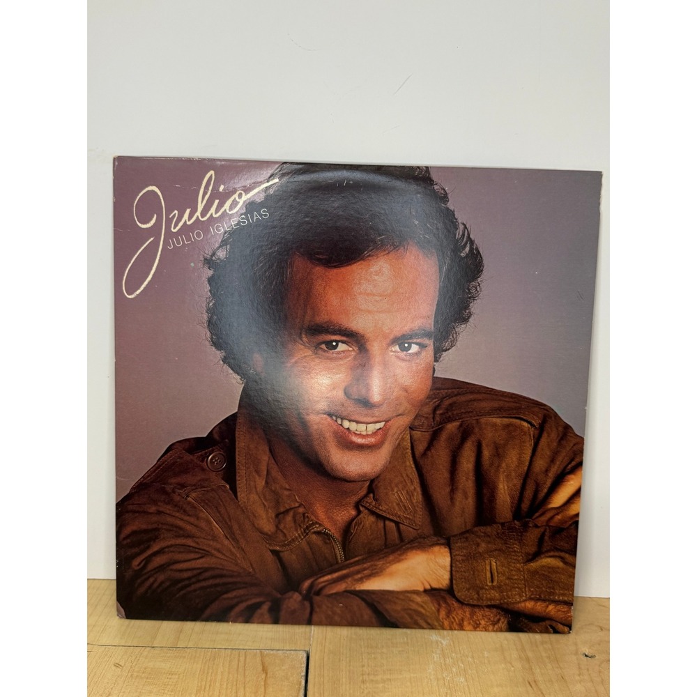 Julio Iglesias Julio Vinyl LP Album 1983 CBS 50333 Latin Pop Hey Amor